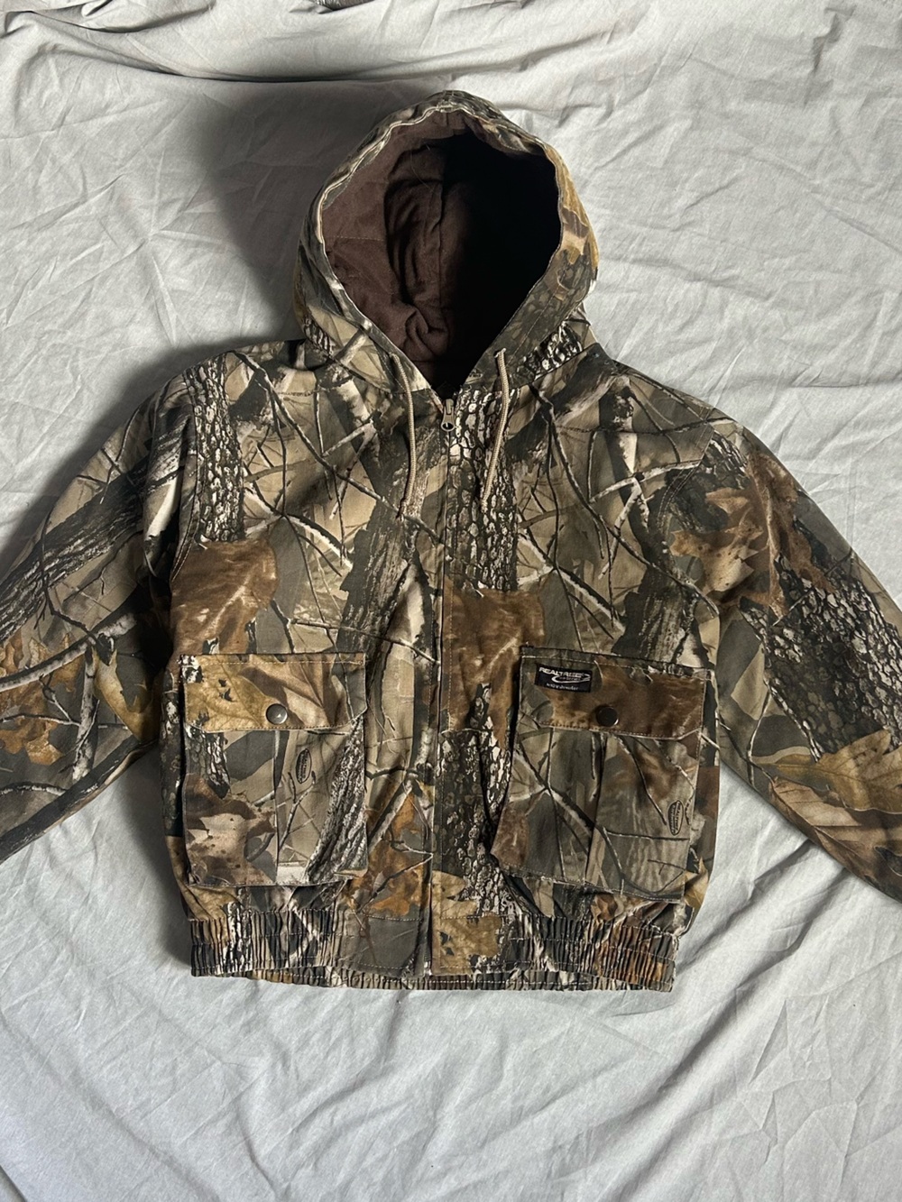 Realtree camo zip up jacket